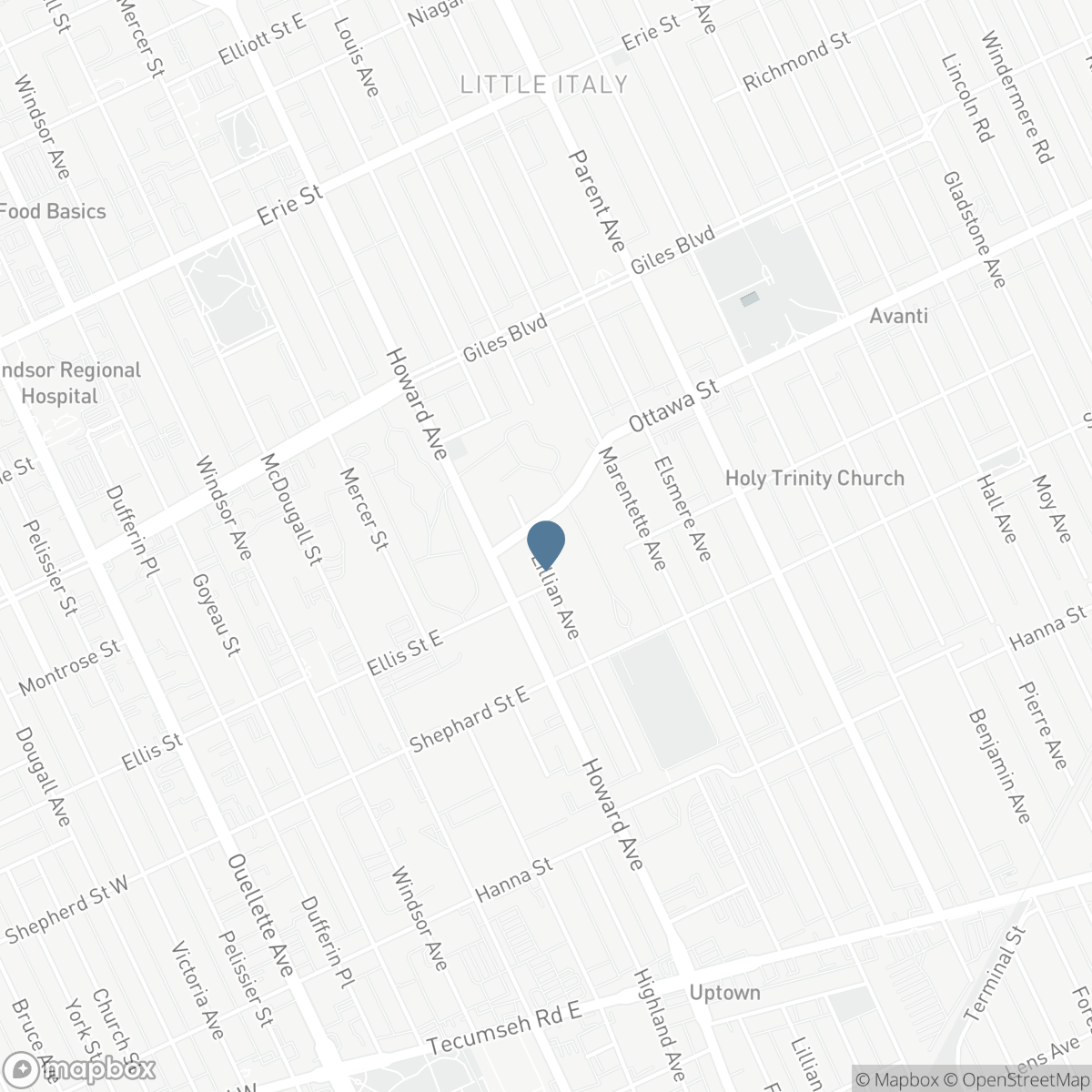 1366 LILLIAN AVENUE, Windsor, Ontario N8X 4A5